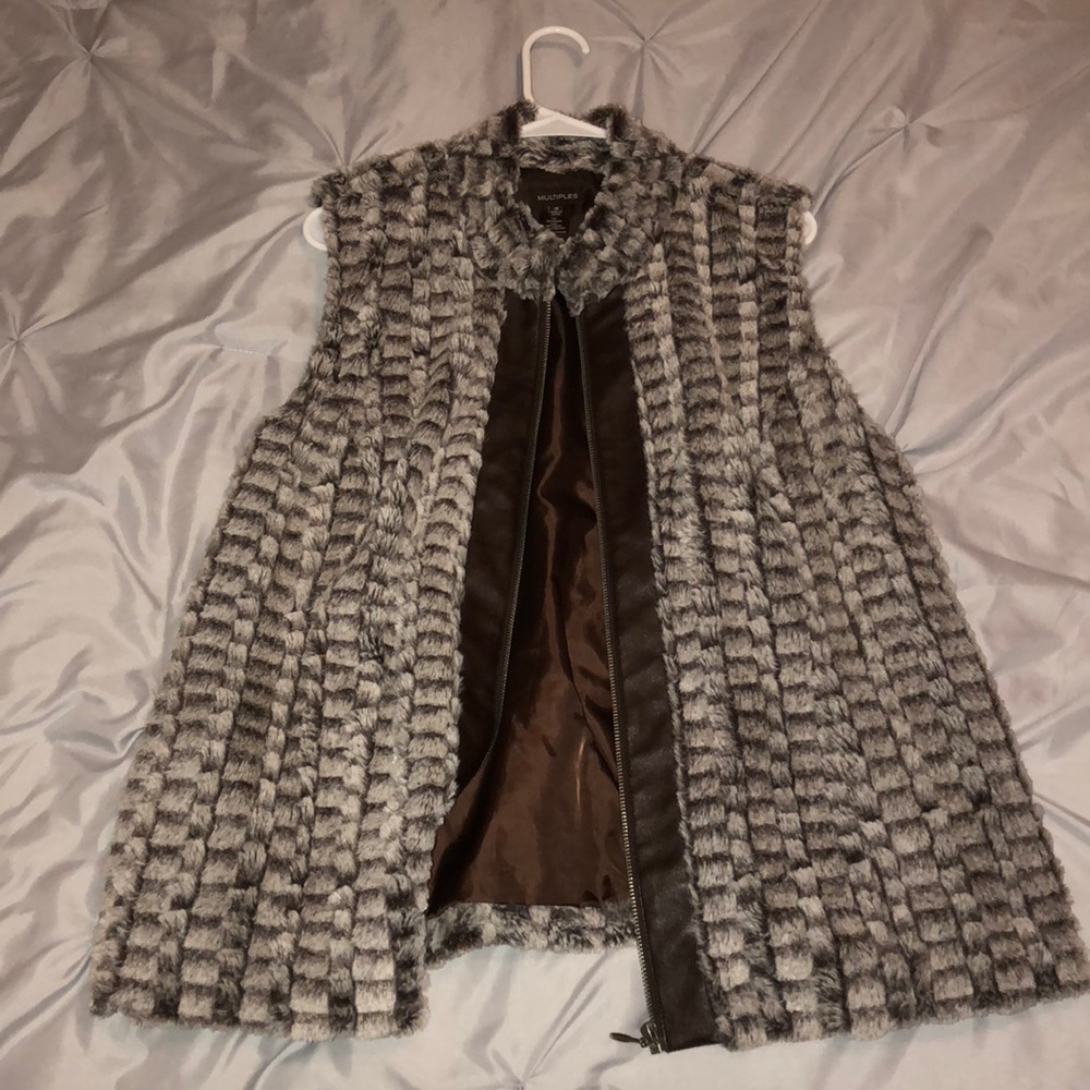 Multiples Fur Vest